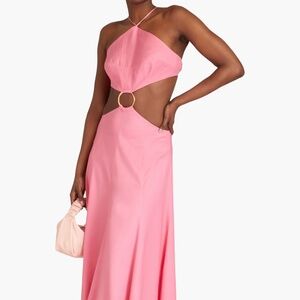 Cult Gaia Pink Nadeesha Cutout Dress, Size M